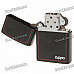 Genuine Zippo Copper Fuel Fluid Lighter - Black