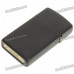 Genuine Slim Zippo Copper Fuel Fluid Lighter - Black