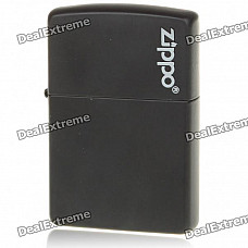 Genuine Zippo Fuel Copper Fluid Lighter - Black