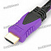 Gold Plated 1080P HDMI V1.3 Male to Male Shielded Connection Cable - Purple (10M-Length)