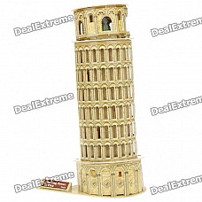 Intellectual Development DIY 3D Paper Puzzle Set - Leaning Tower of Pisa