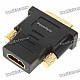 Gold Plated DVI 24+1 Male to HDMI Female Adapter