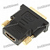 Gold Plated DVI 24+1 Male to HDMI Female Adapter