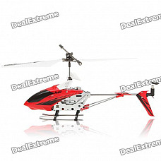 M3 USB Rechargeable Wireless Remote Control 3.5-CH Helicopter with Gyroscope - Red (IR Remote)