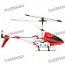 M3 USB Rechargeable Wireless Remote Control 3.5-CH Helicopter with Gyroscope - Red (IR Remote)