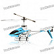 M3 USB Rechargeable Wireless Remote Control 3.5-CH Helicopter with Gyroscope - Blue (IR Remote)