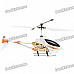 M350 Rechargeable 3.5-CH R/C Helicopter w/ Gyroscope - White + Black (IR Remote/6 x AA)