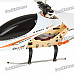 M350 Rechargeable 3.5-CH R/C Helicopter w/ Gyroscope - White + Black (IR Remote/6 x AA)