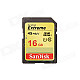 Genuine SanDisk Extreme Pro 300X SDHC Memory Card (16GB)