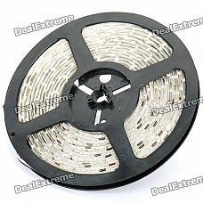 Waterproof 54W 6500K 3600LM 300x5050 SMD LED White Light Flexible Strip w/ Power Adapter (5-Meter)