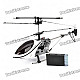 Iphone/Ipod Touch/Ipad Controlled Rechargeable 3-CH R/C I-Helicopter w/ Gyroscope - White