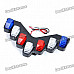 7-LED White Signal Light for Motorcycle