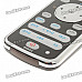 Universal Remote Controller for TV/DVD/SAT/CBL - Black (2 x AAA)