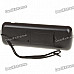 1" LED Mini Portable MP3 Music Speaker with FM/USB/SD/AUX - Orange + Black