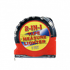 2-in-1 Butane Lighter with Tape Measure (3 feet)