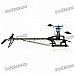 450 V3 6-CH R/C Helicopter DIY Assembly Set - Black