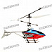 USB Rechargeable 2.4GHz 4-CH R/C Helicopter w/ Gyroscope - Blue + Red