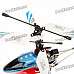 USB Rechargeable 2.4GHz 4-CH R/C Helicopter w/ Gyroscope - Blue + Red