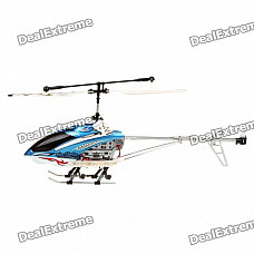 Rechargeable 40.680MHz 3.5-CH R/C Helicopter w/ Gyroscope/Sound Effects - Blue