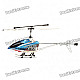 Rechargeable 40.680MHz 3.5-CH R/C Helicopter w/ Gyroscope/Sound Effects - Blue