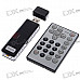 miniUTV Super Mini DVB-T USB 2.0 Digital TV Tuner Dongle with Video Input (World)