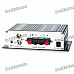 100W Hi-Fi Stereo Amplifier MP3 Player for Car/Motorcycle - Black + Silver (SD/USB)