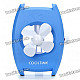 Cute Wrist Watch Style USB/3 x AAA Powered 4 Blade Cooling Fan - Color Assorted