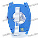 Cute Wrist Watch Style USB/3 x AAA Powered 4 Blade Cooling Fan - Color Assorted