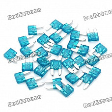 15A Car Power Fuse (30-Piece Pack)