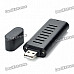 3-in-1 Mini 720P HD Media Player + USB Disk + TF Card Reader with Remote Controller - Black (4GB)