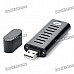 3-in-1 Mini 720P HD Media Player + USB Disk + TF Card Reader with Remote Controller - Black (2GB)