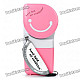 USB/4xAA Powered Mini Handy Cooler Air Conditioner - Pink + White