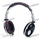 PC/Laptop Headphone with Microphone & Volume Control - Black (3.5mm Jack/180CM Cable)