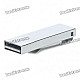 USB 2.0 Stainless Steel USB Flash Drive - Silver (2GB)