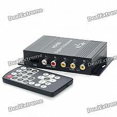 ISDB-T Digital Car TV Receiver Box w/ Antenna for Brazil (12V)