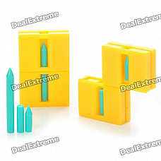 Magic Trick Props Broken Pencil to be Reverted - Yellow (2-Piece Pack)