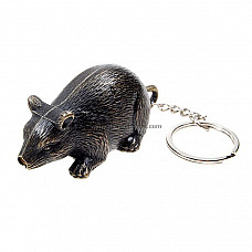 Mouse Keychain Butane Lighter