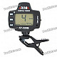 AT-320B 1.1" LCD Backlit Clip-On Chromatic Tuner (1 x CR2032)