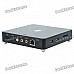 1080P Full HD Android 2.2 Network Media Player w/ 2 x USB/SD/HDMI/LAN/YPbPr/Coaxial/Audio - Black