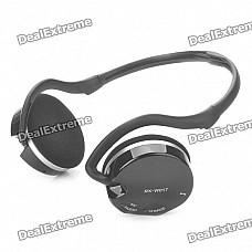 RX-W017 2.4GHz Rechargeable Wireless Stereo Headset - Black
