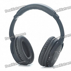 RX-W003 2.4GHz Wireless Headphone - Black (2 x AAA / 2 x AAA)