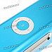 1.6" LCD 2x3W Mini USB Rechargeable MP3 Player Speaker with FM/USB/TF - Blue