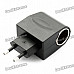 100V-240V AC to 12V DC Power Adapter Converter - Black (EU Plug)