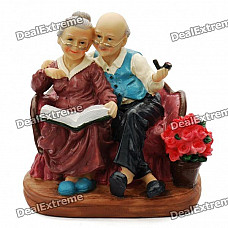 Resin Couple Dolls Toy Desktop Decoration