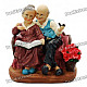 Resin Couple Dolls Toy Desktop Decoration