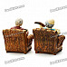 Resin Couple Dolls Toy Desktop Decoration - Pair