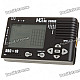 2.8" Backlit LCD Guitar Metronome/Chromatic Tuner/Tone Generator - Black (1 x 6F22)