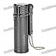 Nobilis Zinc Alloy Butane Gas Lighter with Metal Chain