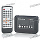 Mini 1080P Full HD Media Player w/ HDMI/USB/SD/YPrPb/AV - Black