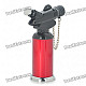 Stand 2-Mode Butane Jet Torch Lighter w/ Cover - Black + Red